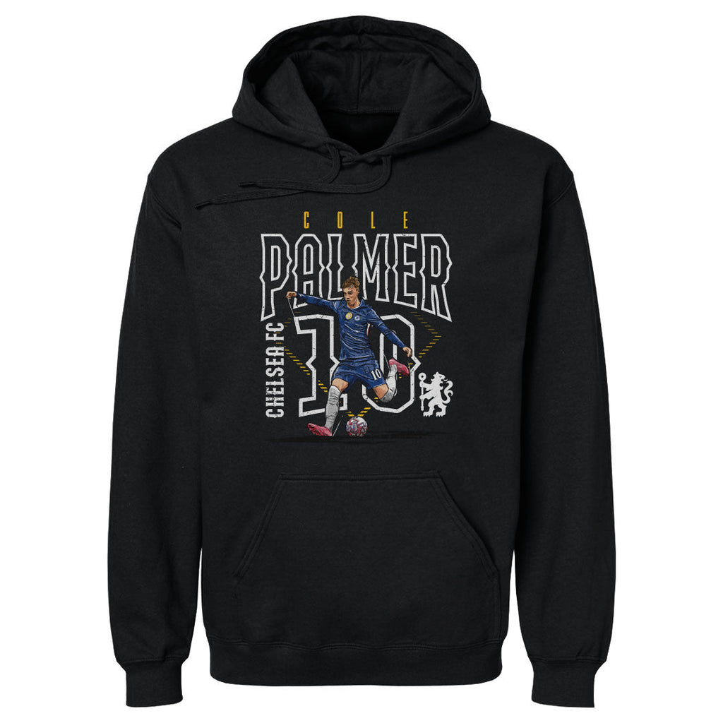 Cole Palmer Chelsea FC Outline Number WHT
