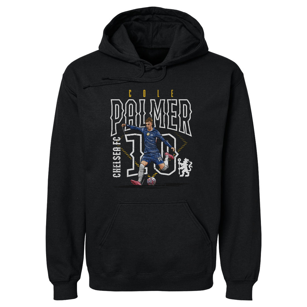 Cole Palmer Chelsea FC Outline Number WHT