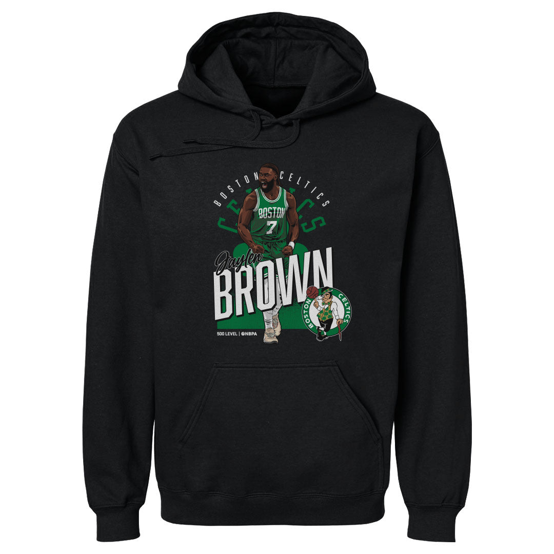 Jaylen Brown Boston Celtics Shield WHT