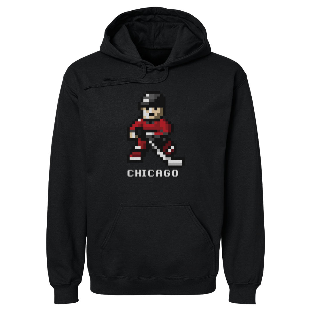 Chicago Hockey 8-bit WHT