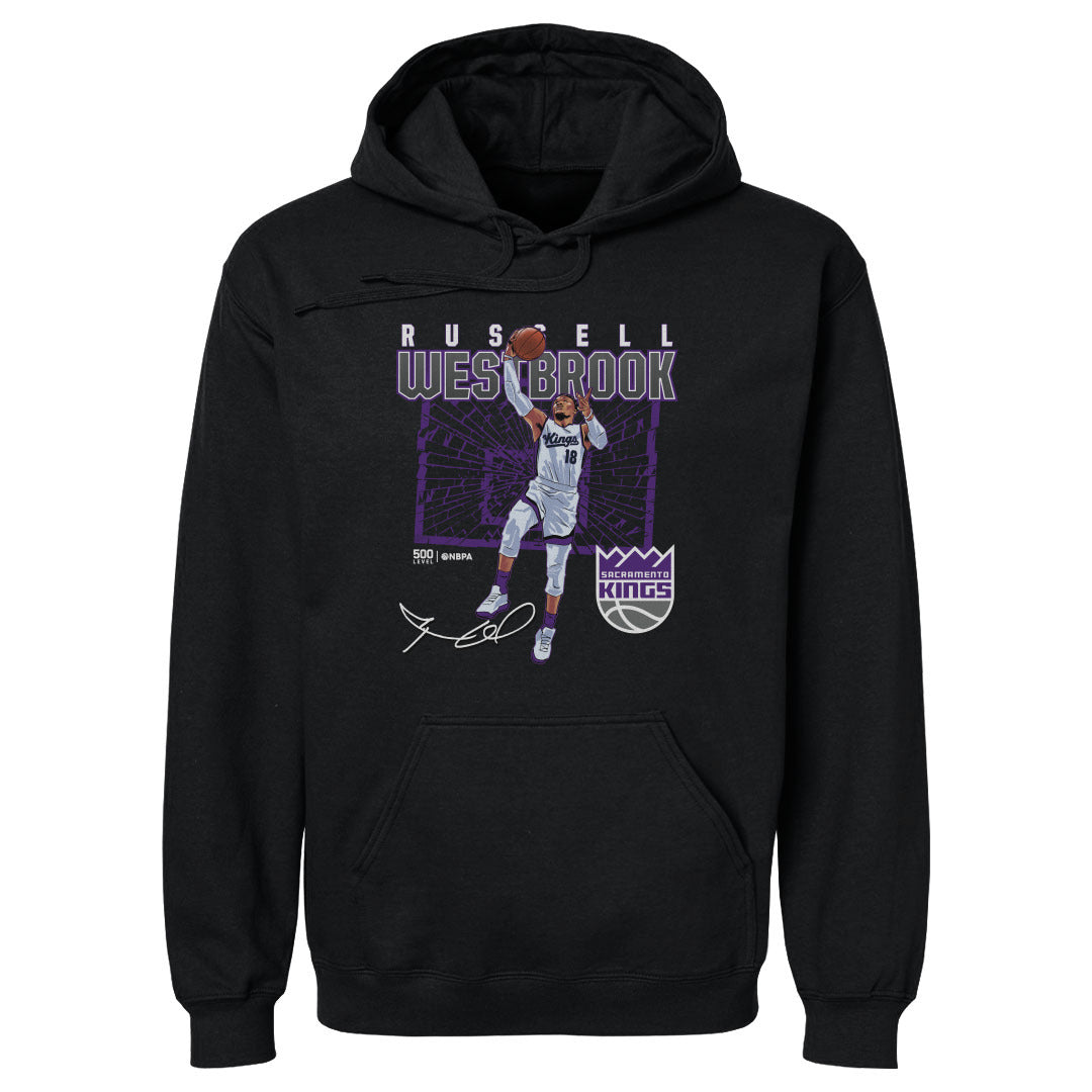 Russell Westbrook Sacramento Kings Shattered WHT