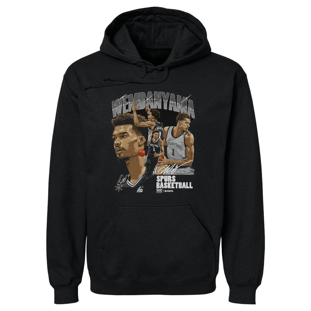 Victor Wembanyama San Antonio Spurs Collage WHT