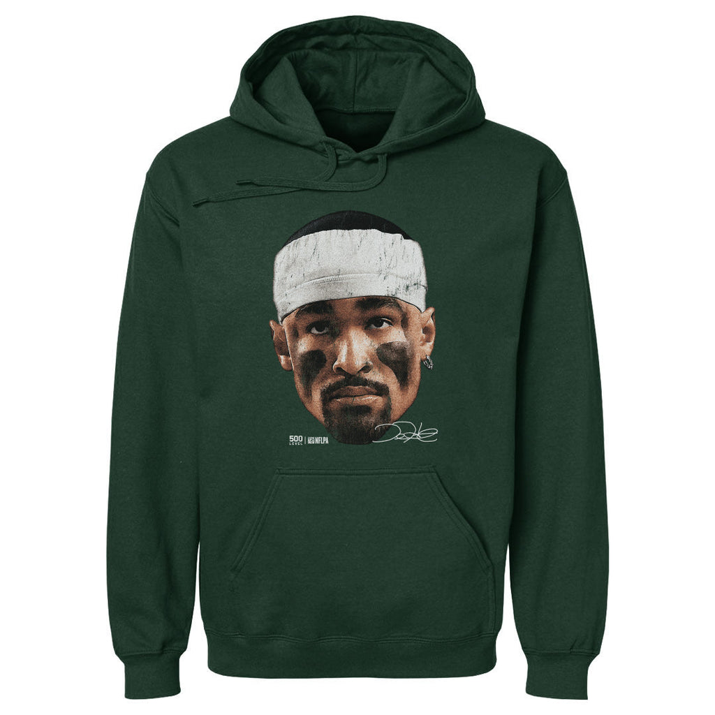 Jalen Hurts Philadelphia Vintage Head WHT