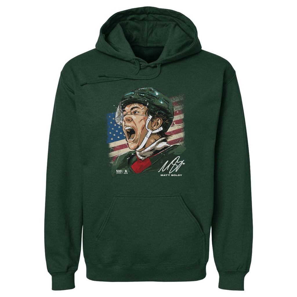Matt Boldy Minnesota USA Portrait WHT