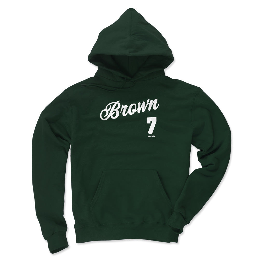 Jaylen Brown Boston Script WHT