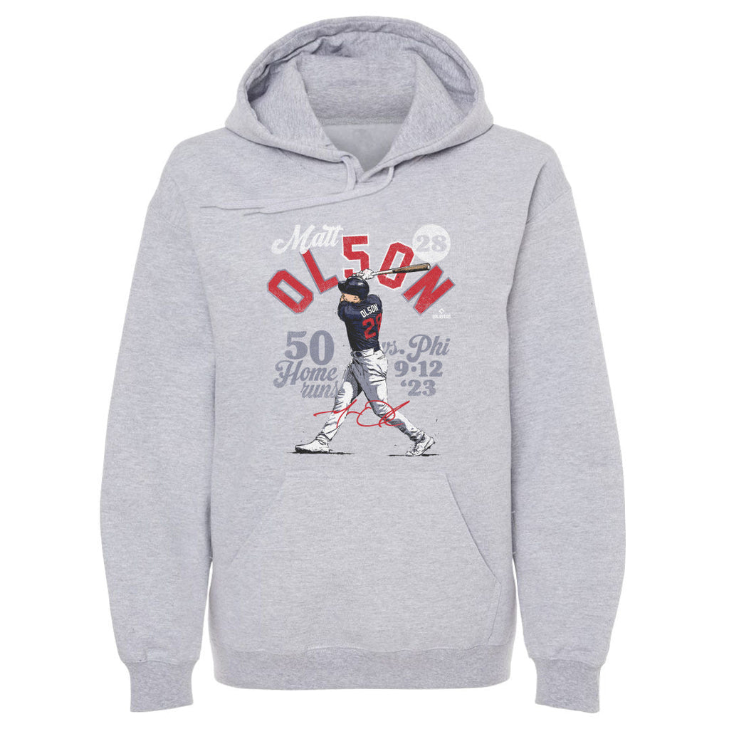Matt Olson Atlanta 50 Homers WHT