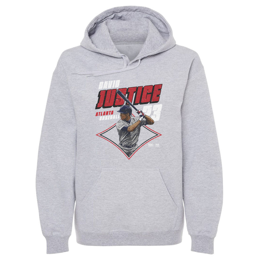 David Justice Atlanta Diamond WHT