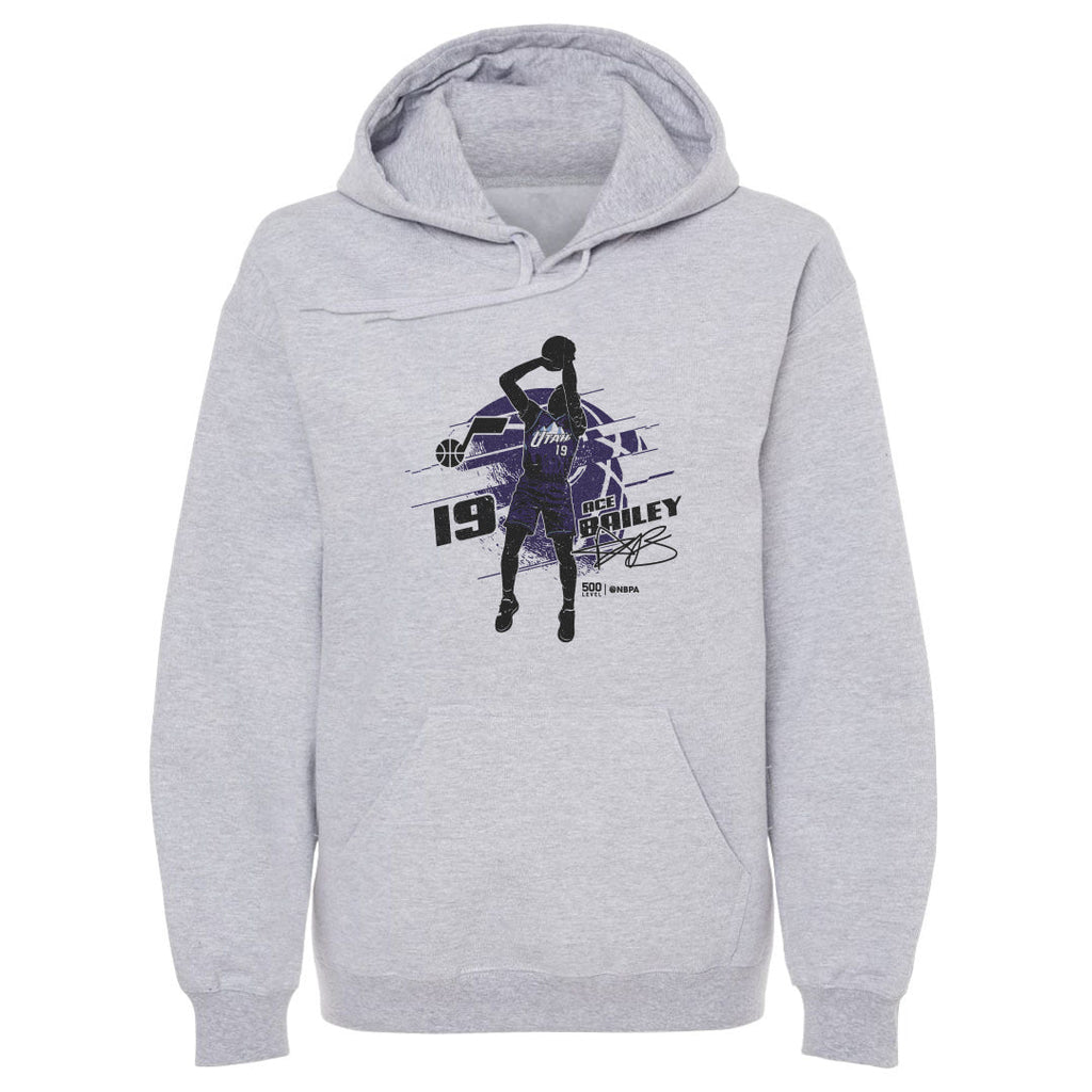 Ace Bailey Utah Jazz Silhouette