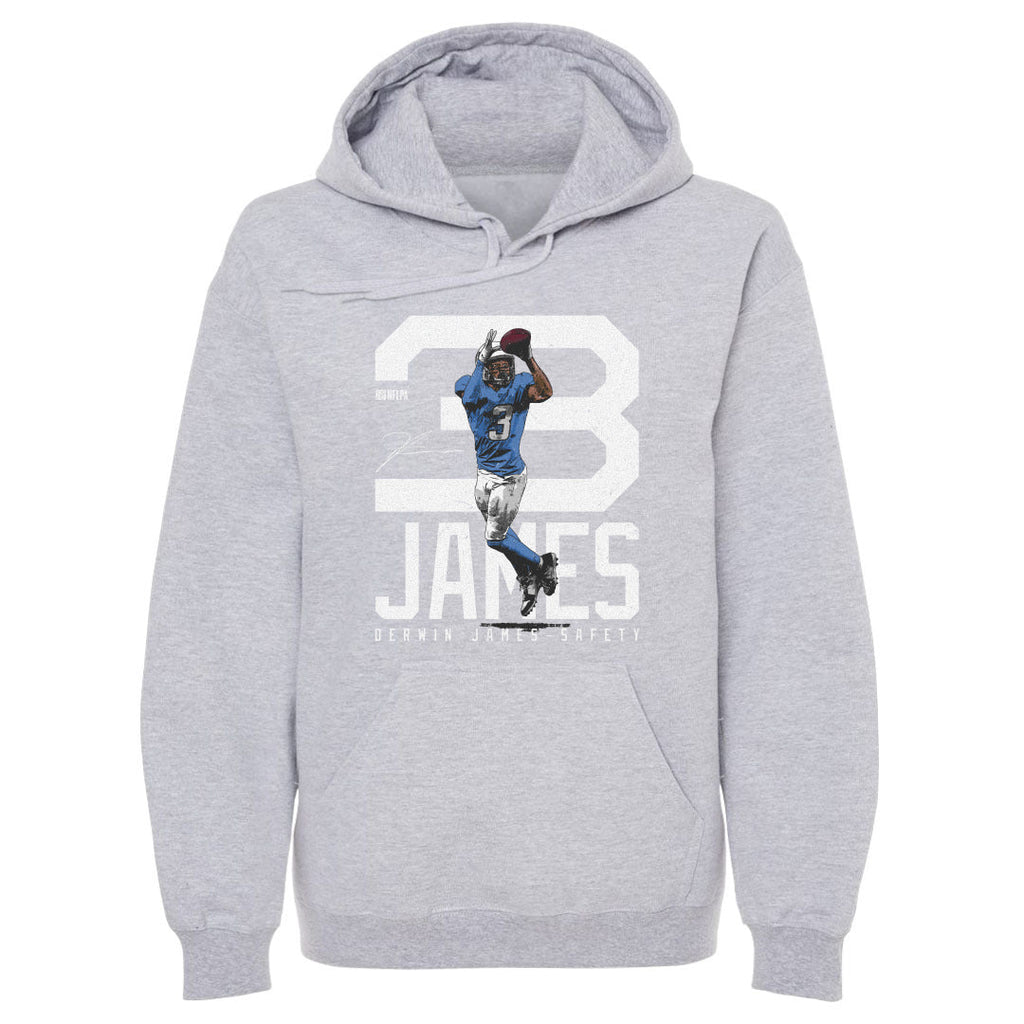 Derwin James Los Angeles C Bold Number WHT