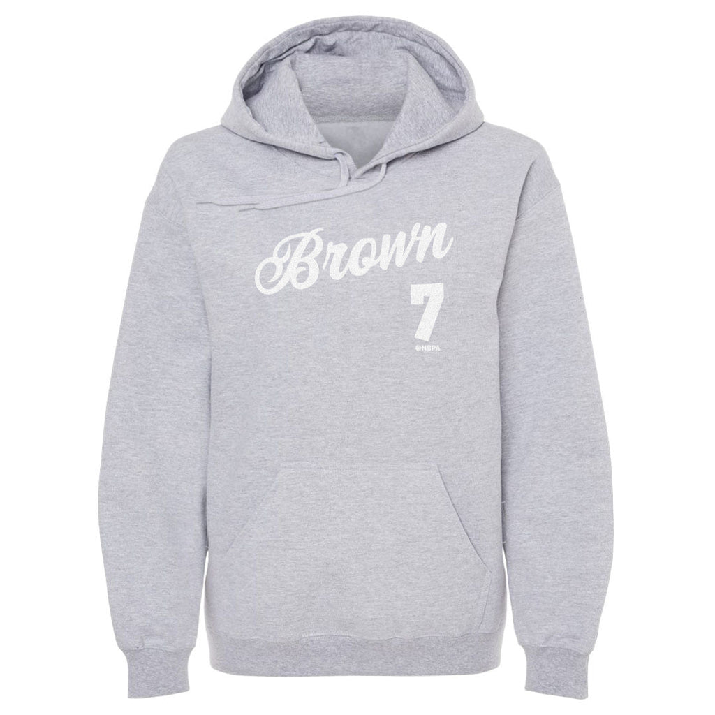 Jaylen Brown Boston Script WHT