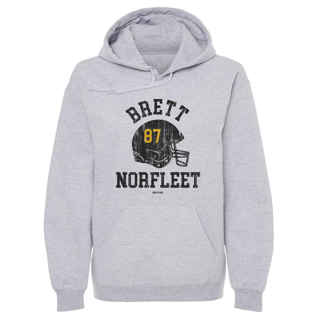 Brett Norfleet College Helmet Font