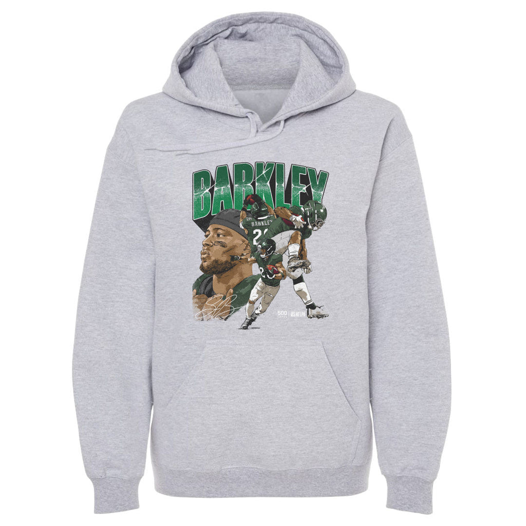 Saquon Barkley Philadelphia Collage WHT