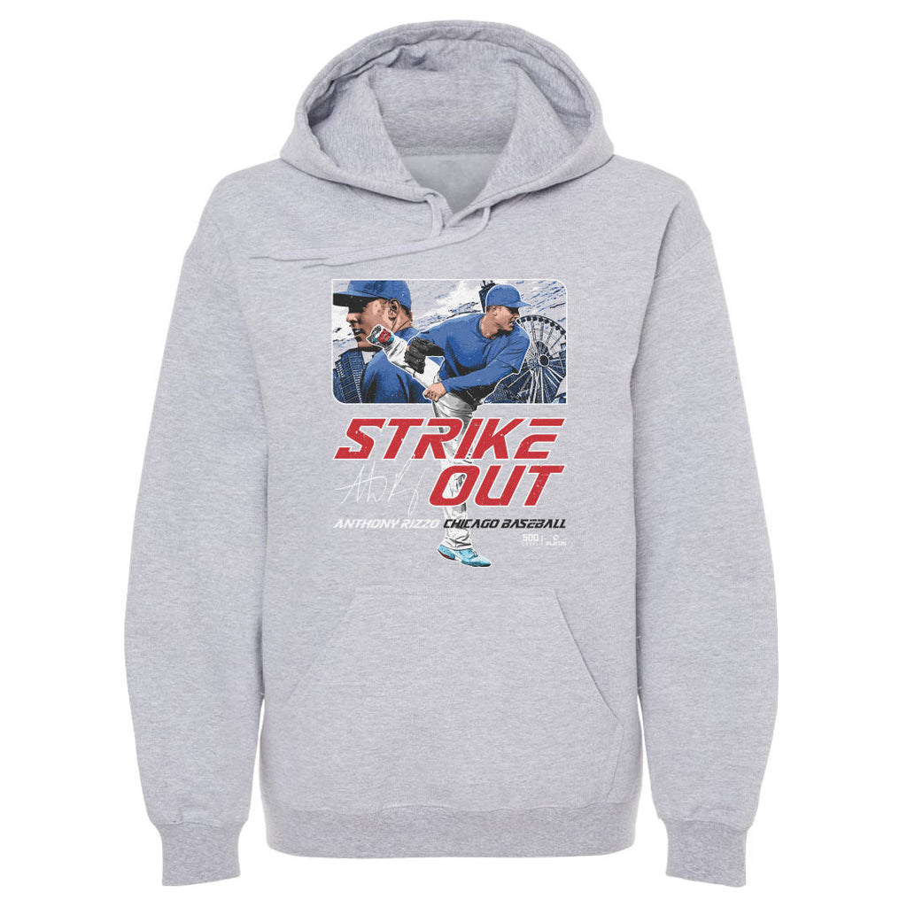 Anthony Rizzo Chicago C Strikeout WHT