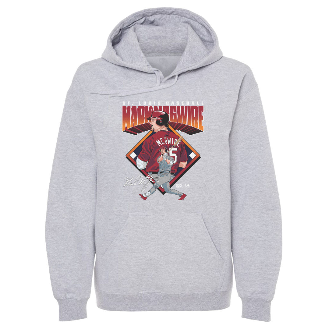 Mark McGwire St. Louis Baseball Diamond WHT