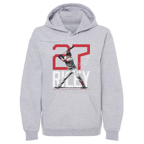 Austin Riley Atlanta Bold Number WHT