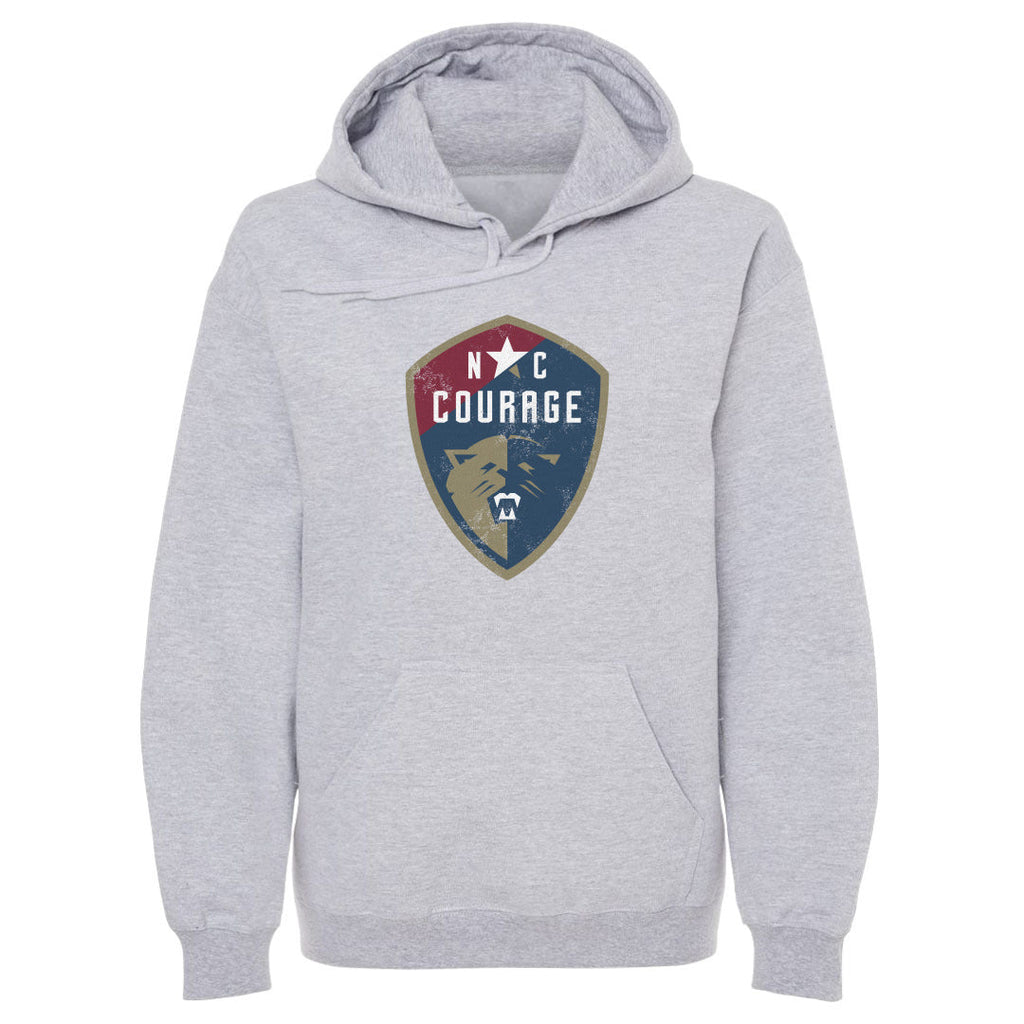 North Carolina Courage Vintage Primary Logo WHT