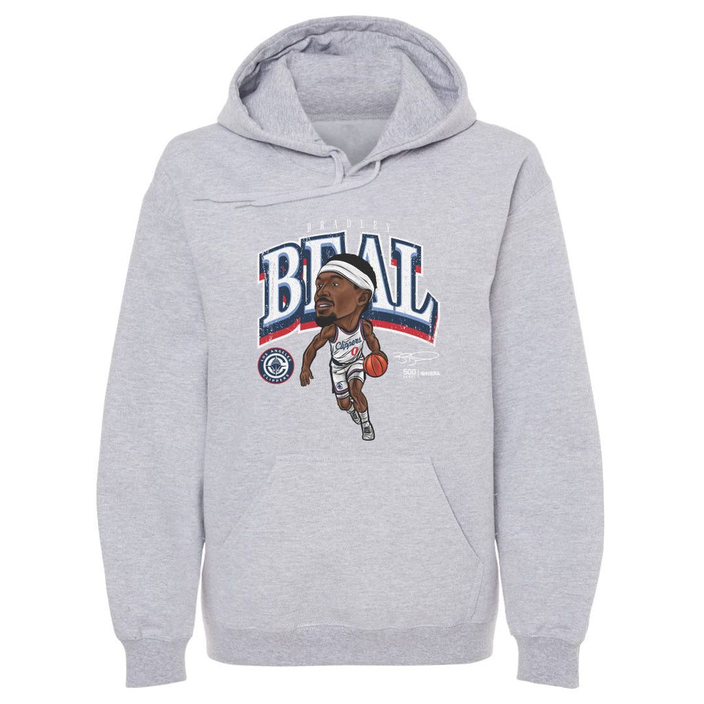 Bradley Beal Los Angeles Clippers Cartoon WHT