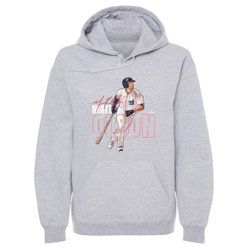Matt Olson Atlanta Stance WHT