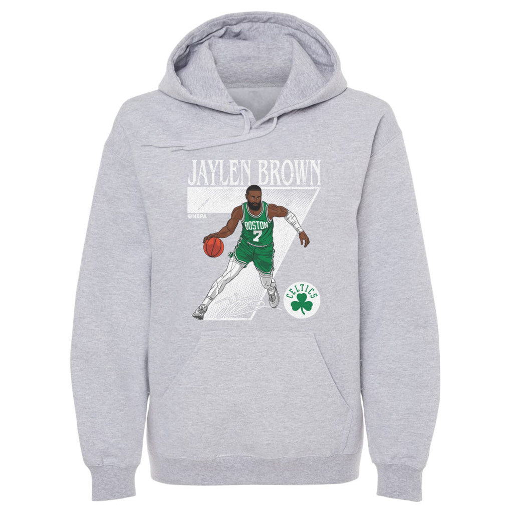 Jaylen Brown Boston Celtics Number WHT