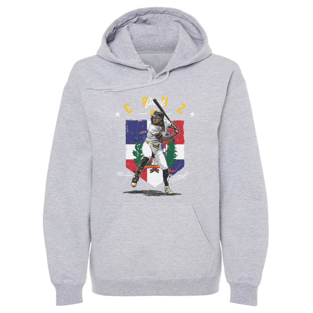 Oneil Cruz Pittsburgh Country Flag WHT