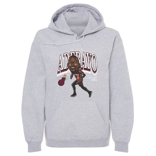 Bam Adebayo Miami Heat Cartoon WHT