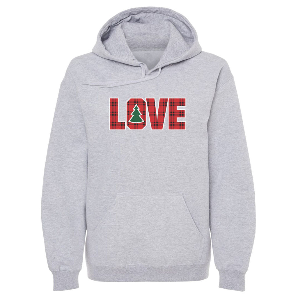 Christmas LOVE Christmas Plaid WHT