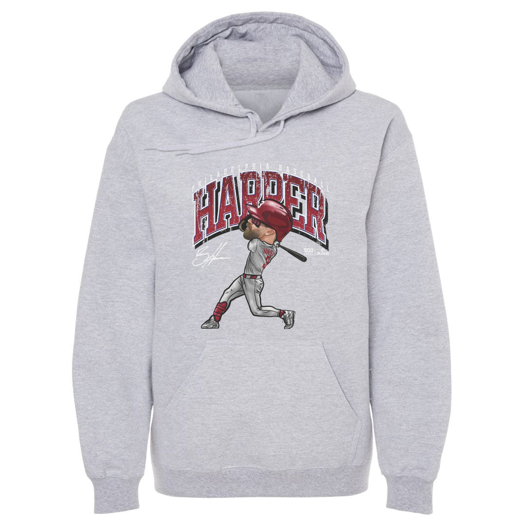 Bryce Harper Philadelphia Cartoon WHT