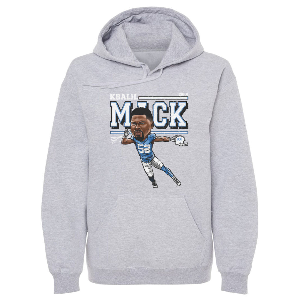 Khalil Mack Los Angeles C Cartoon WHT