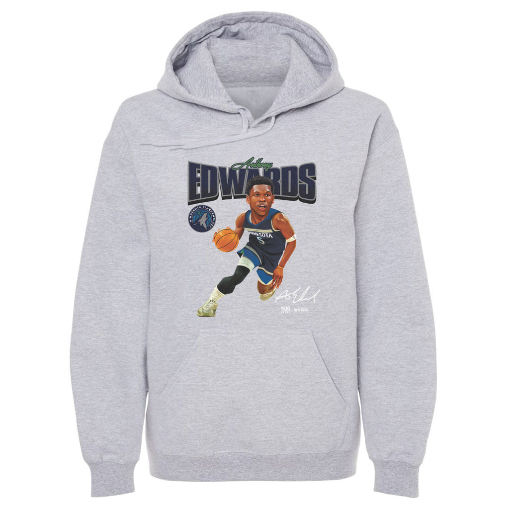 Anthony Edwards Minnesota Timberwolves Caricature WHT