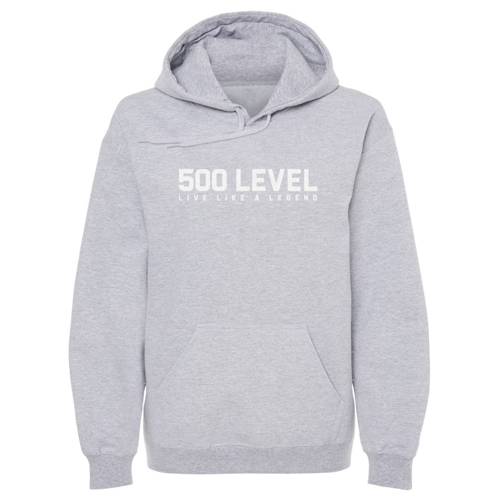 500 LEVEL Wordmark WHT