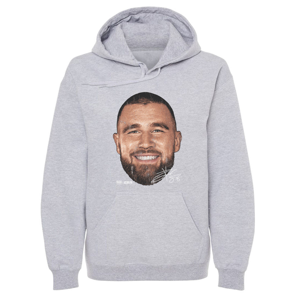Travis Kelce Kansas City Vintage Head WHT