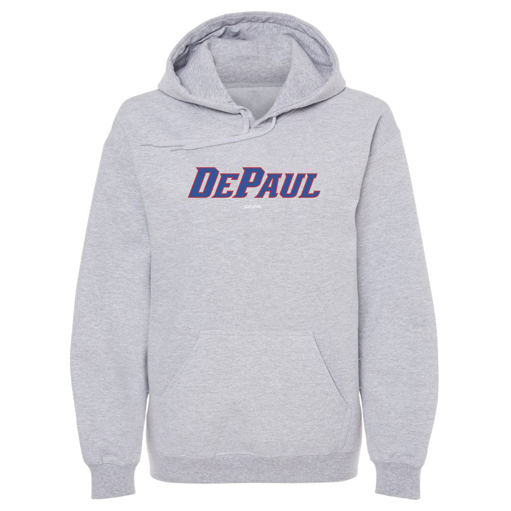 DePaul Blue Demons Wordmark WHT