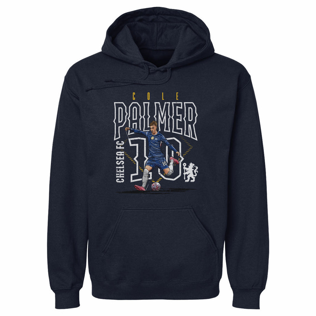 Cole Palmer Chelsea FC Outline Number WHT