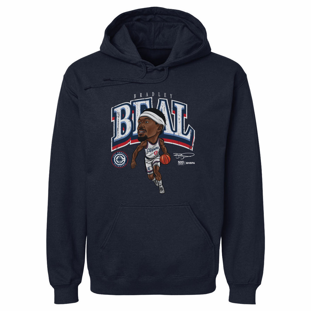 Bradley Beal Los Angeles Clippers Cartoon WHT