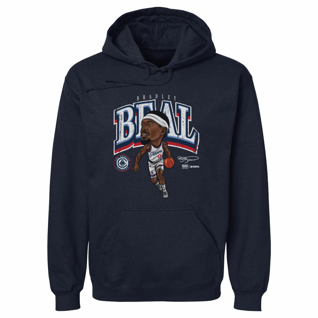 Bradley Beal Los Angeles Clippers Cartoon WHT