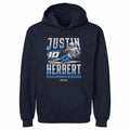 Justin Herbert Los Angeles C Slide WHT