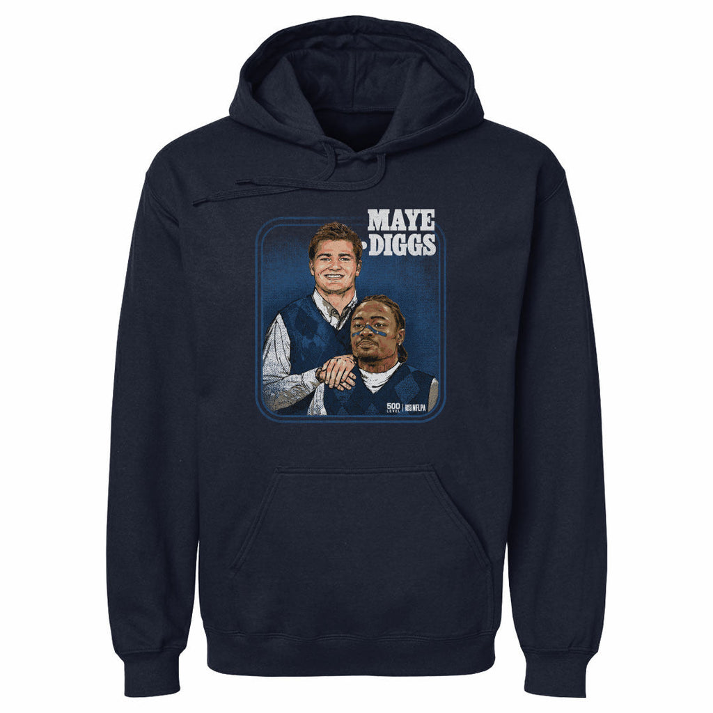 Drake Maye & Stefon Diggs New England Step Brothers WHT