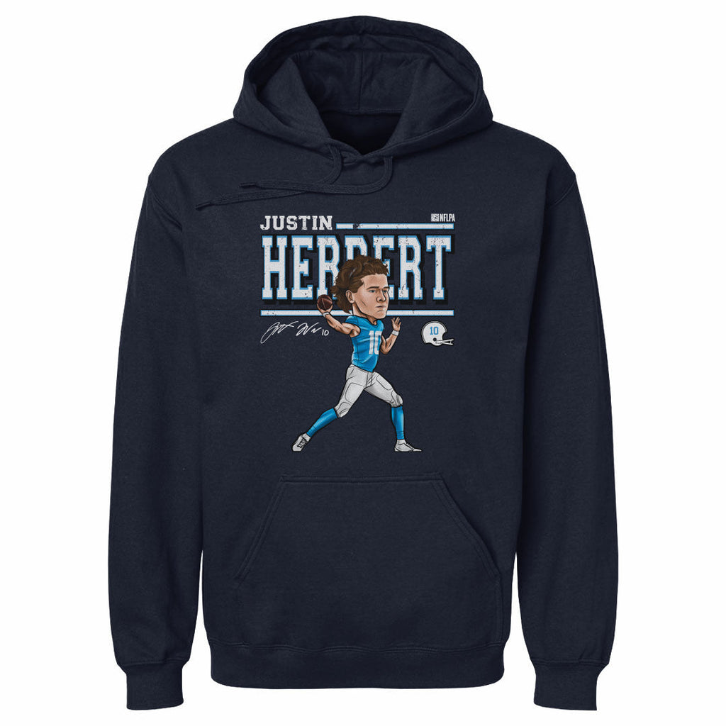 Justin Herbert Cartoon WHT