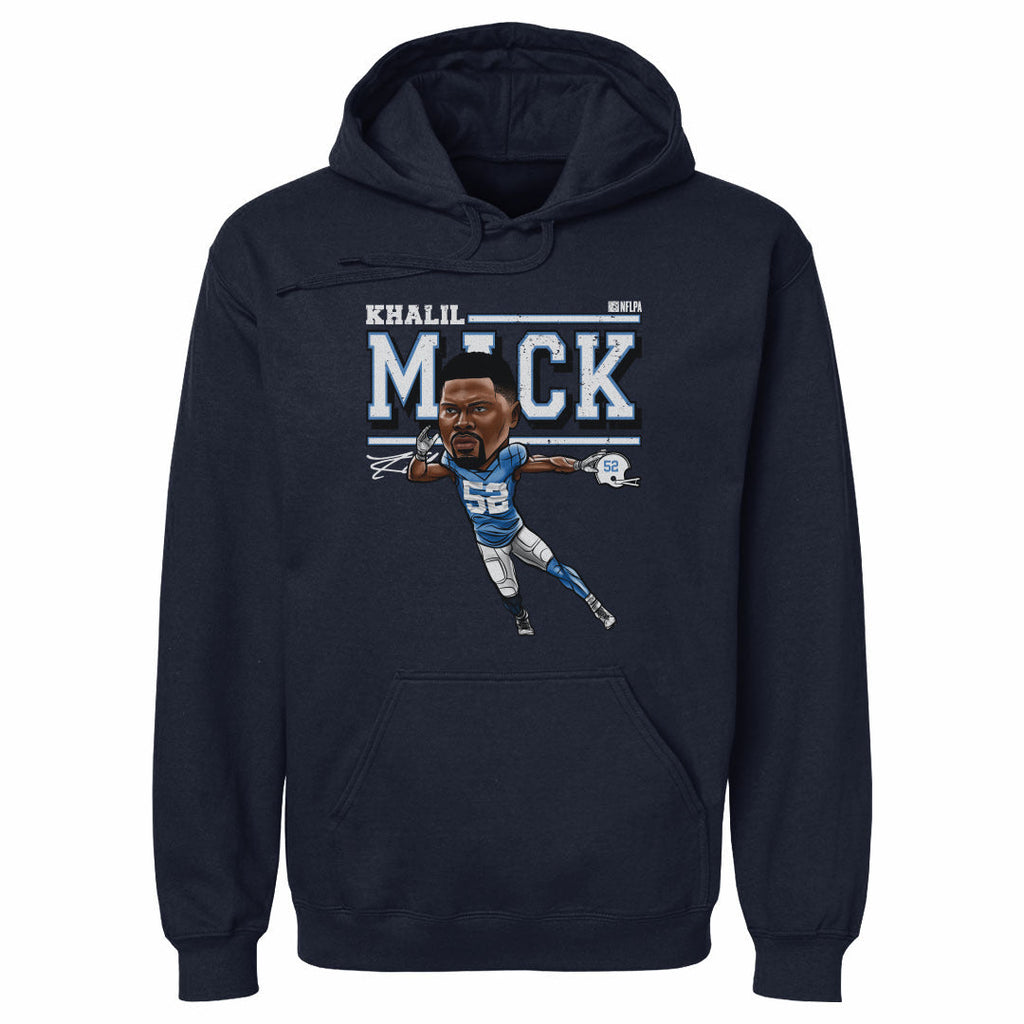 Khalil Mack Los Angeles C Cartoon WHT