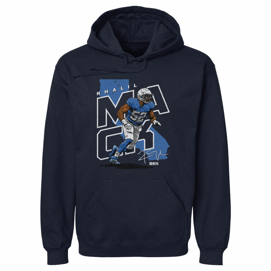 Khalil Mack Los Angeles C Player Map WHT