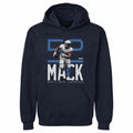 Khalil Mack Los Angeles C Bold Number WHT