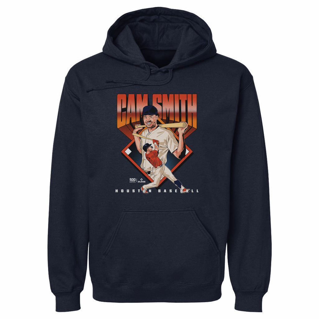 Cam Smith Houston Baseball Diamond WHT