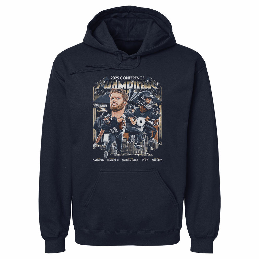 Seattle Football 2025 Conference Champions Vintage WHT