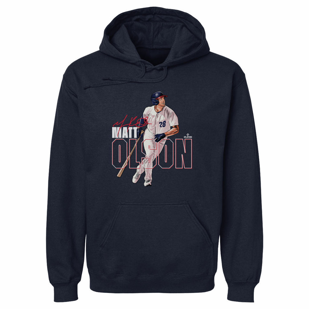 Matt Olson Atlanta Stance WHT