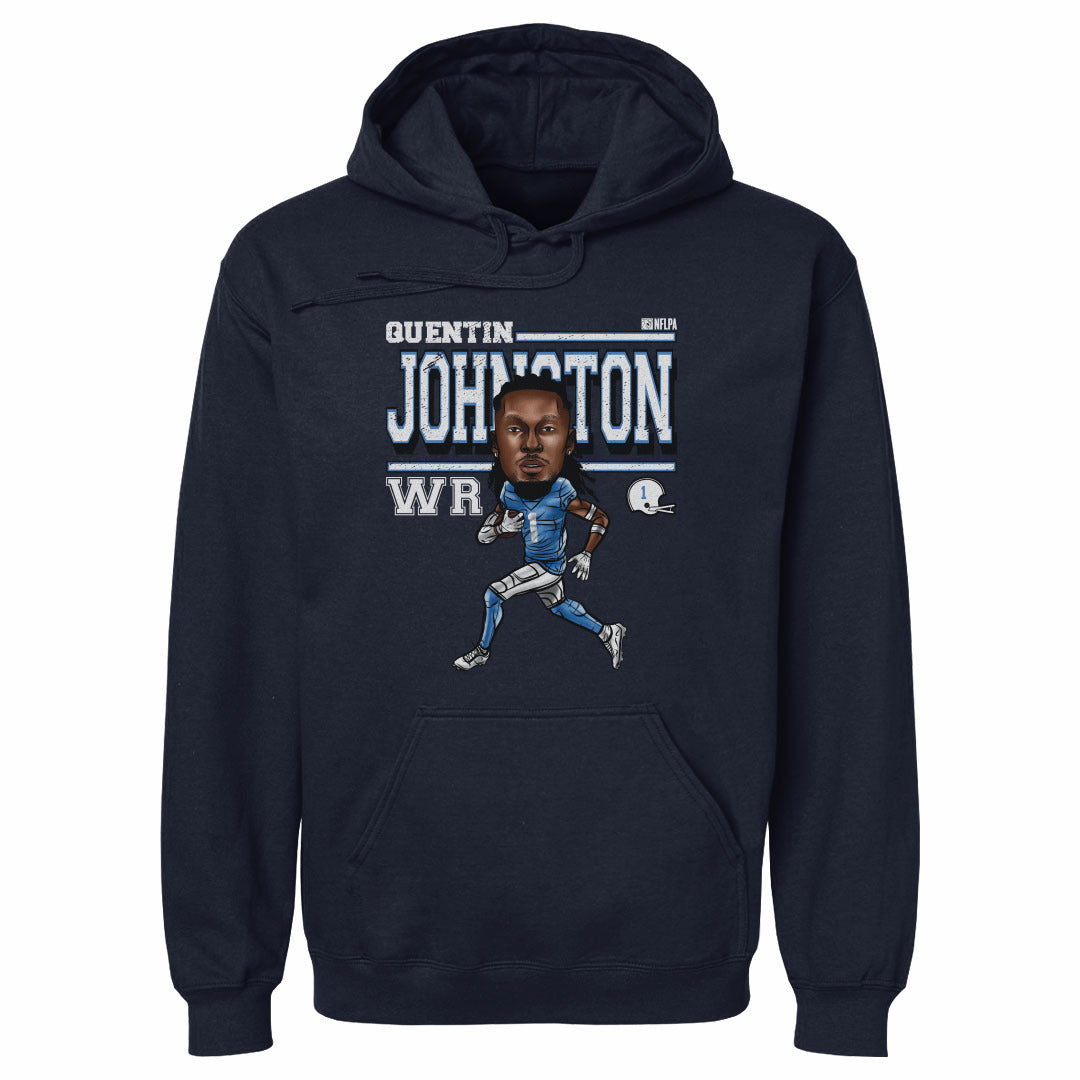 Quentin Johnston Los Angeles C Cartoon WHT