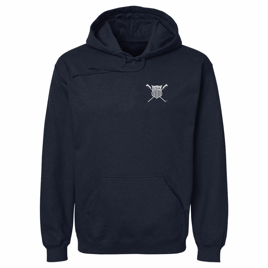 USRowing Emblem Pocket White WHT