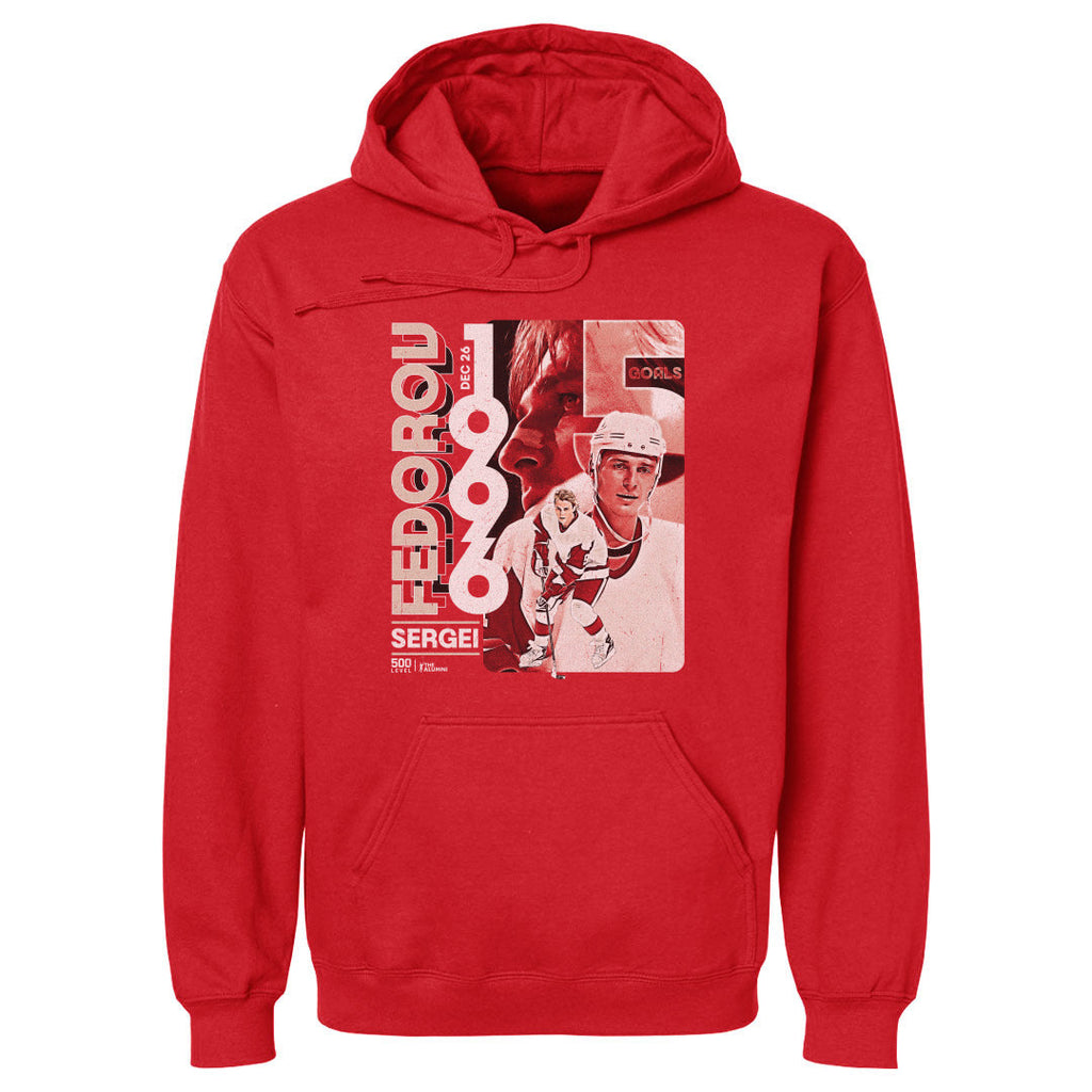 Sergei Fedorov Detroit 5 Goal Game 1996 WHT