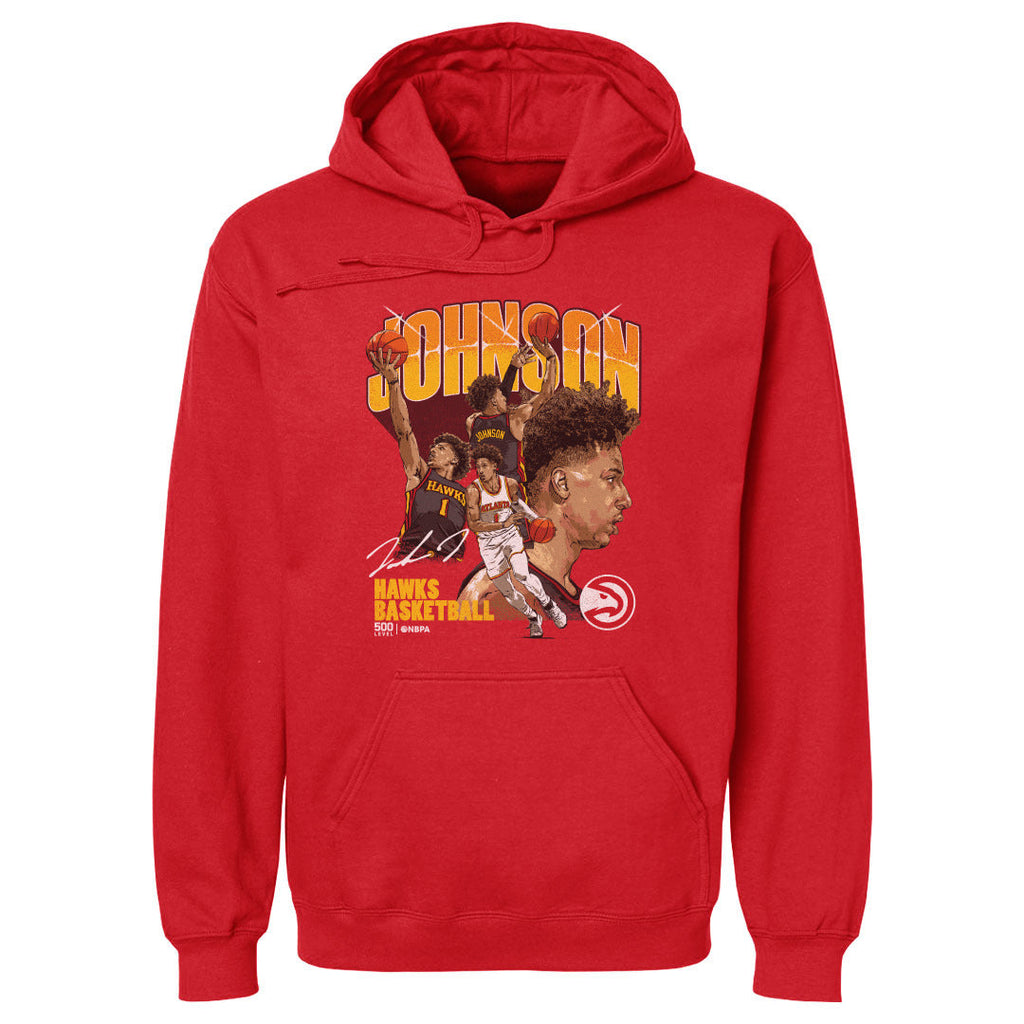Jalen Johnson Atlanta Hawks Collage WHT