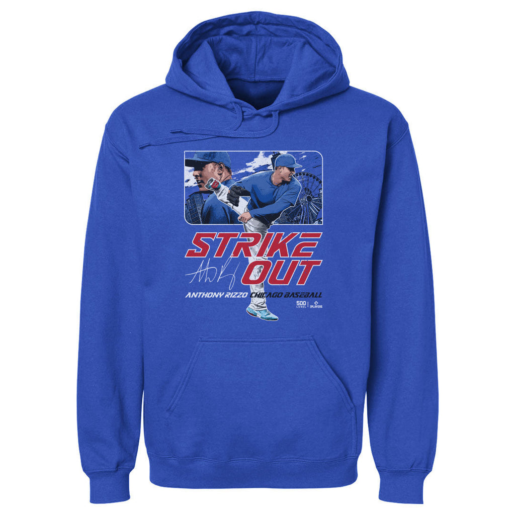 Anthony Rizzo Chicago C Strikeout WHT