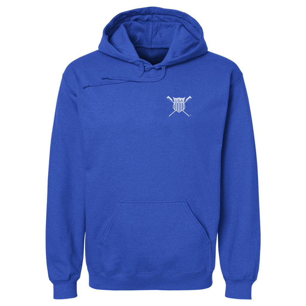 USRowing Emblem Pocket White WHT